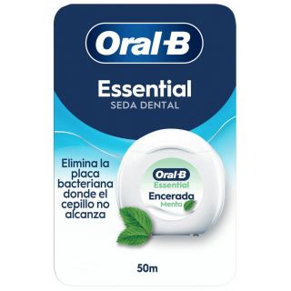 ORAL-B SEDA DENTAL ESSENTIAL FLOSS CERA/MENTA 50 M