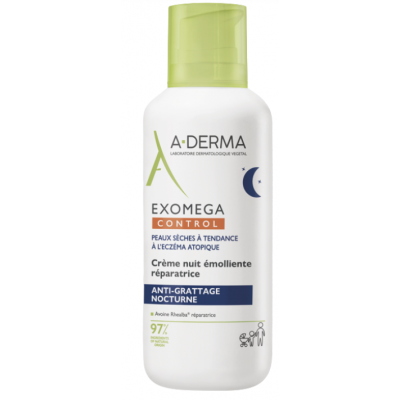 Comprar A-DERMA EXOMEGA CREMA NOCHE 400 ML al mejor precio en NuestraFarma, tu farmacia online
