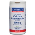 LAMBERTS PANTOTENATO CALCICO 60 TABLETAS 8057