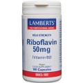 LAMBERTS RIBOFLAVINA 50 MG 100 CAPSULAS 8043