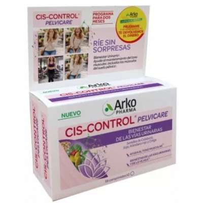 Comprar ARKOPHARMA CIS CONTROL PELVICARE 56 COMPRIMIDOS al mejor precio en NuestraFarma, tu farmacia online