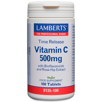 Comprar LAMBERTS VITAMINA C 500 MG 100 TABLETAS 8135 al mejor precio en NuestraFarma, tu farmacia online
