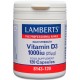 LAMBERTS VITAMINA D3 1000 UI (25 MCG) 120 CAPSULAS 8143