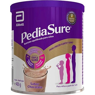 Comprar PEDIASURE POLVO SABOR CHOCOLATE 400 G al mejor precio en NuestraFarma, tu farmacia online