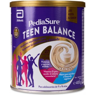 PEDIASURE TEEN BALANCE SABOR VAINILLA 400 G