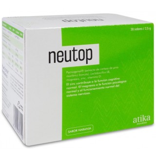 NEUTOP SABOR NARANJA 30 SOBRES BUCODISPERSABLES