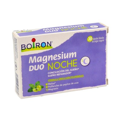 Comprar BOIRON MAGNESIUM DUO NOCHE 30 CAPSULAS al mejor precio en NuestraFarma, tu farmacia online