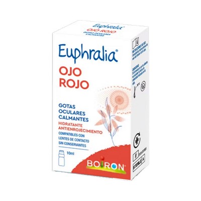 Comprar BOIRON EUPHRALIA OJO ROJO GOTAS OCULARES CALMANTES 10 ML al mejor precio en NuestraFarma, tu farmacia online