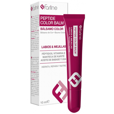 Comprar FARLINE PEPTIDE COLOR BALM COLOR BURGUNDY 10 ML al mejor precio en NuestraFarma, tu farmacia online