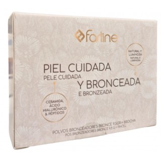 FARLINE POLVOS BRONCEADORES COLOR BRONCE 9.5 G + BROCHA
