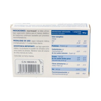 Comprar EPITECH NORMAST 600 MG 20 COMPRIMIDOS al mejor precio en NuestraFarma, tu farmacia online