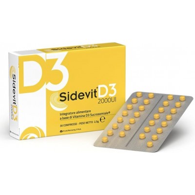 Comprar SIDEVIT D3 30 COMPRIMIDOS al mejor precio en NuestraFarma, tu farmacia online