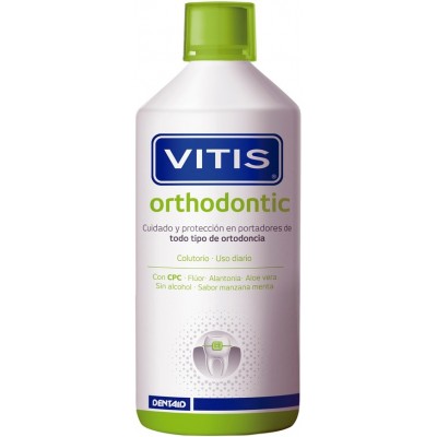 Comprar VITIS ORTHODONTIC ENJUAGUE BUCAL 1000 ML al mejor precio en NuestraFarma, tu farmacia online