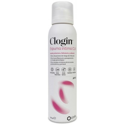 Comprar CLOGIN ESPUMA INTIMA CLX 150 ML al mejor precio en NuestraFarma, tu farmacia online