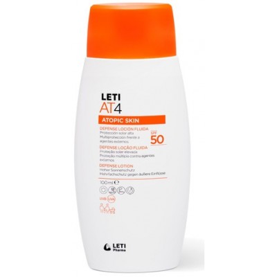 Comprar LETIAT4 DEFENSE PHOTOPROTECT FLUIDO SPF 50 100 ML al mejor precio en NuestraFarma, tu farmacia online