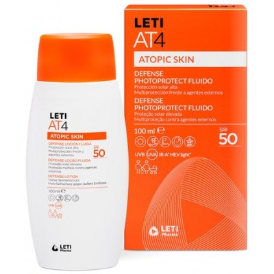 Comprar LETIAT4 DEFENSE PHOTOPROTECT FLUIDO SPF 50 100 ML al mejor precio en NuestraFarma, tu farmacia online