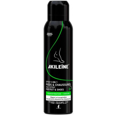 Comprar AKILEINE SPRAY PIES Y CALZADO 3 EN 1 150 ML al mejor precio en NuestraFarma, tu farmacia online