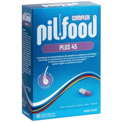 Comprar PILFOOD COMPLEX PLUS 45 90 CAPSULAS al mejor precio en NuestraFarma, tu farmacia online