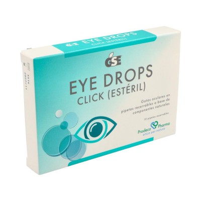Comprar GSE EYE DROPS CLICK ESTERIL 10 PIPETAS RECERRABLES 0,5 ML al mejor precio en NuestraFarma, tu farmacia online