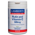 LAMBERTS RUTINA Y VITAMINA C 500 MG 90 TABLETAS 8123