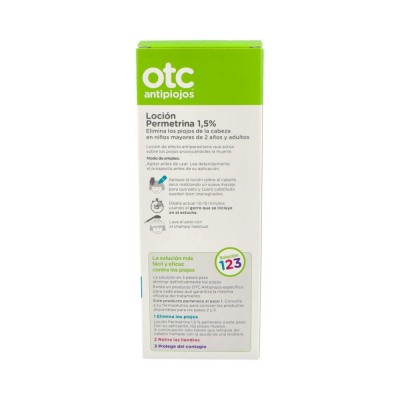 Comprar OTC ANTIPIOJOS LOCION PERMETRINA 1,5% 200 ML al mejor precio en NuestraFarma, tu farmacia online