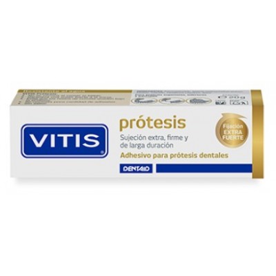 Comprar VITIS PROTESIS ADHESIVO PARA PROTESIS DENTALES (ANTIGUO FITTYDENT ADHESIVO) 20 GRAMOS al mejor precio en NuestraFarma, tu farmacia online