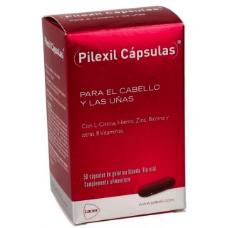 PILEXIL CABELLO Y UÑAS 50 CAPSULAS