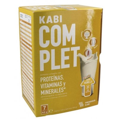 Comprar KABI COMPLET POLVO SABOR VAINILLA 7 SOBRES al mejor precio en NuestraFarma, tu farmacia online