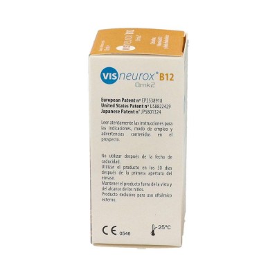 Comprar VISNEUROX B12 OMK2 SOLUCION OFTALMICA ESTERIL 10 ML al mejor precio en NuestraFarma, tu farmacia online