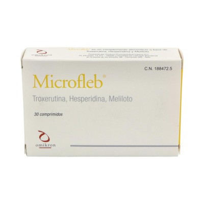 Comprar MICROFLEB 30 COMPRIMIDOS al mejor precio en NuestraFarma, tu farmacia online