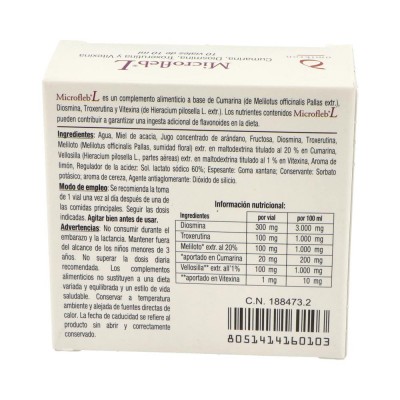 Comprar MICROFLEB L 10 VIALES 10 ML al mejor precio en NuestraFarma, tu farmacia online