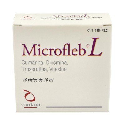 Comprar MICROFLEB L 10 VIALES 10 ML al mejor precio en NuestraFarma, tu farmacia online
