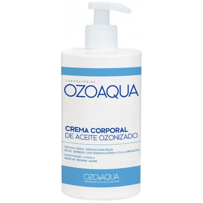 Comprar OZOAQUA CREMA CORPORAL DE ACEITE OZONIXADO 500 ML al mejor precio en NuestraFarma, tu farmacia online