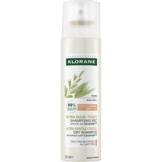 KLORANE CHAMPU SECO CON AVENA Y CERAMIDA CON COLOR 150 ML