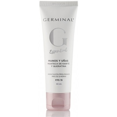 Comprar GERMINAL ESSENTIAL CREMA DE MANOS Y UÑAS 50 ML al mejor precio en NuestraFarma, tu farmacia online