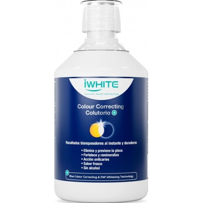 Comprar IWHITE COLOUR CORRECTING COLUTORIO+ 500 ML al mejor precio en NuestraFarma, tu farmacia online