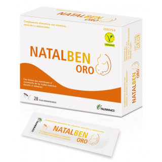 NATALBEN ORO 28 STICKS ORODISPERSABLES