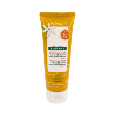 Comprar KLORANE POLYSIANES CREMA SOLAR SUBLIME SPF30 ROSTRO 50 ML al mejor precio en NuestraFarma, tu farmacia online