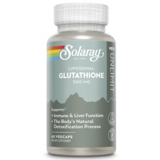 SOLARAY GLUTATHIONE LIPOSOMAL UNLIMIT 500 MG 60 CAPSULAS VEGETALES