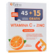 FARLINE VITAMINA C + ZINC 45 COMPRIMIDOS EFERVESCENTES + 15 GRATIS