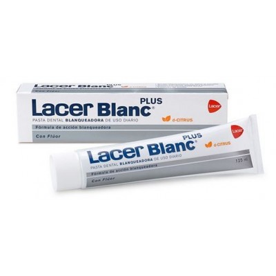 Comprar LACERBLANC PLUS PASTA DENTAL CITRUS 125 ML al mejor precio en NuestraFarma, tu farmacia online