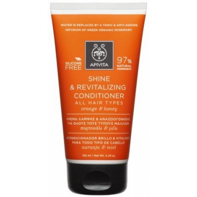 Comprar APIVITA ACONDICIONADOR BRILLO/VITAL NARANJA & MIEL 150 ML al mejor precio en NuestraFarma, tu farmacia online