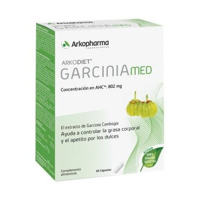 Comprar ARKODIET GARCINIA 45 CAPSULAS al mejor precio en NuestraFarma, tu farmacia online