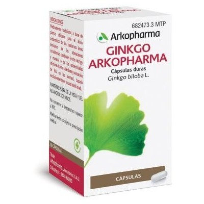 Comprar GINKGO ARKOPHARMA 180 MG 50 CAPSULAS al mejor precio en NuestraFarma, tu farmacia online