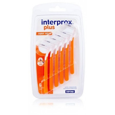 Comprar INTERPROX PLUS SUPER MICRO 6 CEPILLOS al mejor precio en NuestraFarma, tu farmacia online