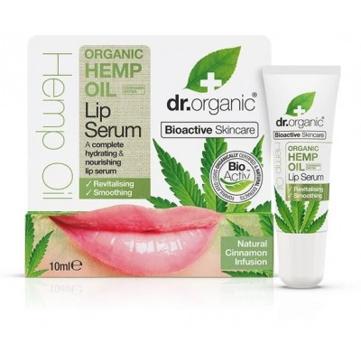 Comprar DR ORGANIC CAÑAMO SERUM LABIOS 10 ML al mejor precio en NuestraFarma, tu farmacia online