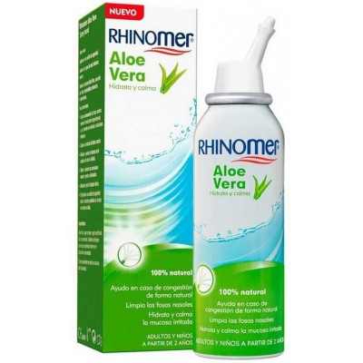 Comprar RHINOMER ALOE VERA 100 ML al mejor precio en NuestraFarma, tu farmacia online