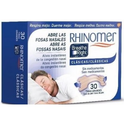 Comprar BREATHE RIGHT CLAS GDE 30 U al mejor precio en NuestraFarma, tu farmacia online