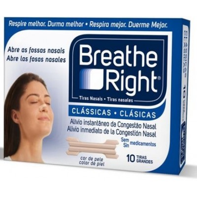 Comprar BREATHE RIGHT CLAS GDE 10 U al mejor precio en NuestraFarma, tu farmacia online