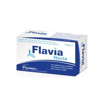 Comprar FLAVIA NOCTA 30 CAPSULAS al mejor precio en NuestraFarma, tu farmacia online
